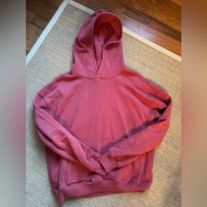 Hollister Brick Red Boxy Fit Hoodie Size XS